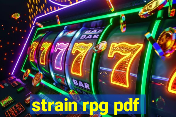 strain rpg pdf